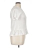 Ten Sixty Sherman White Short Sleeve Top Size XL - photo 4