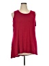 Logo Layers Red Sleeveless T-Shirt Size 2X (petite) - photo 1