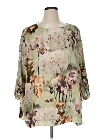 bryn WALKER 3/4 Sleeve T-Shirt (view 1)
