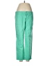 J.Crew 100% Cotton Solid Green Casual Pants Size 6 - photo 1