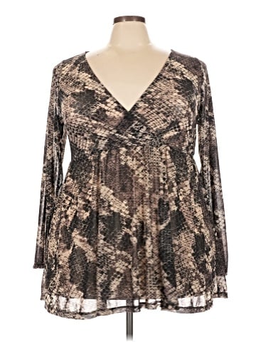 Torrid Long Sleeve Blouse (view 1)
