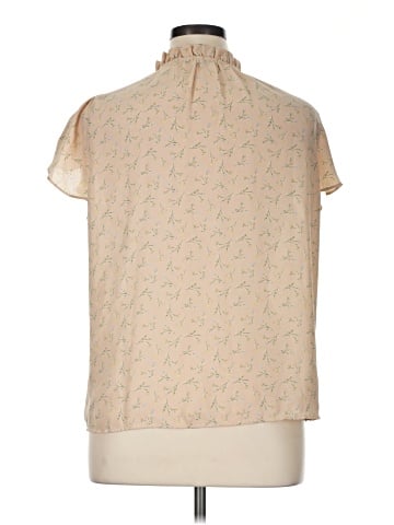 Adrianna Papell Short Sleeve Blouse (view 2)