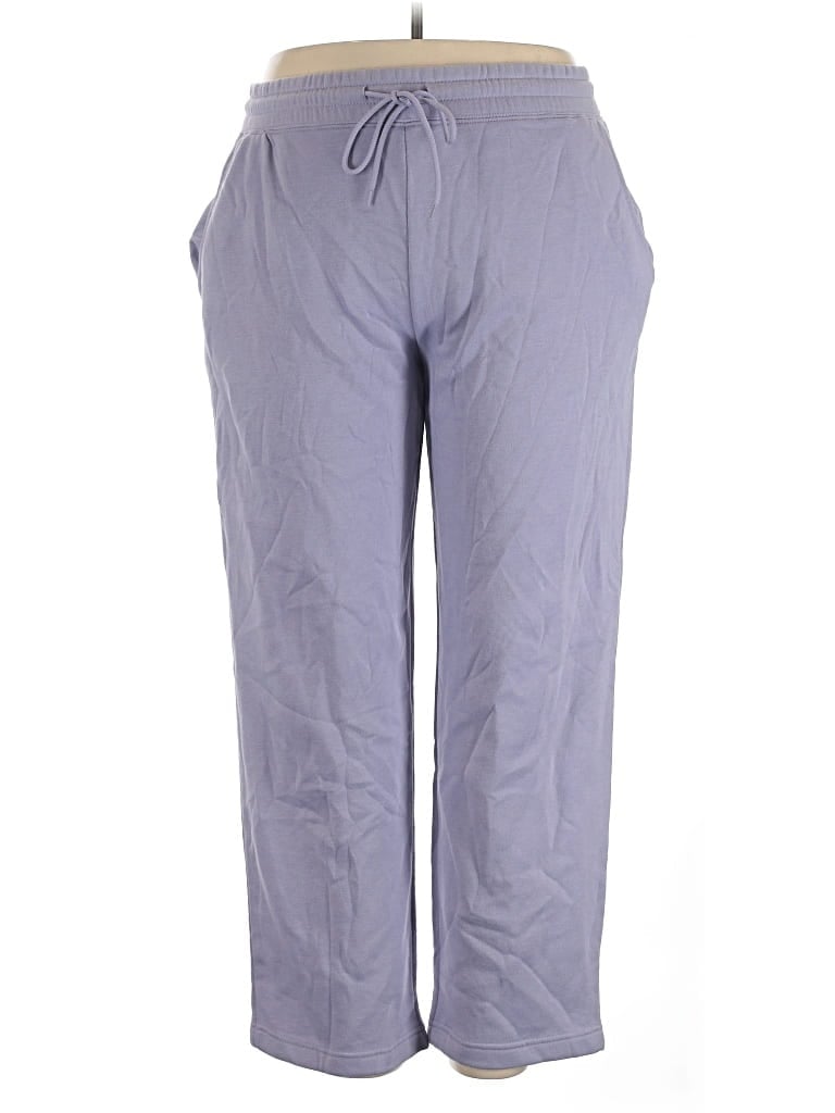 Pre-owned Just Be ... Casual Pants In Purple