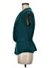 Montgomery Post 100% Polyester Teal Short Sleeve Blouse Size M - photo 5