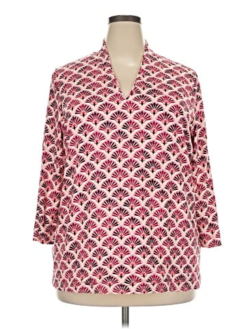 Chico's 3/4 Sleeve Button-Down Shirt (view 1)