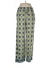 Zara Print Green Casual Pants Size L - photo 1