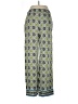 Zara Print Green Casual Pants Size L - photo 2