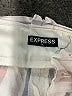 Express Outlet Stripes Silver Linen Pants Size 00 - photo 7
