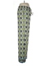 Zara Print Green Casual Pants Size L - photo 4