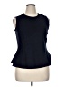 SPANX Blue Sleeveless Blouse Size XL - photo 1