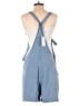 Cupshe 100% Cotton Blue Overalls Size M - photo 2