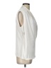 Calvin Klein 100% Polyester Ivory Sleeveless Blouse Size L - photo 4
