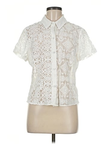 CAbi Short Sleeve Blouse (view 1)