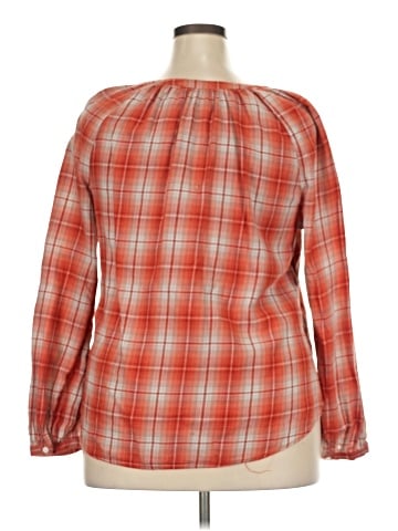 Faded Glory Long Sleeve Blouse (view 2)