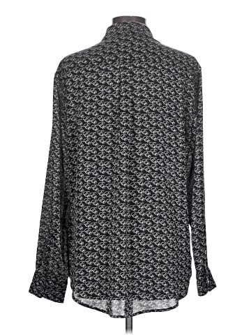 Equipment Long Sleeve Blouse (view 2)