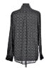 Equipment 100% Polyester Print Gray Long Sleeve Blouse Size L - photo 2