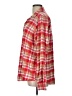 Lands' End 100% Baumwolle Plaid Red Long Sleeve Button-Down Shirt Size L - photo 5