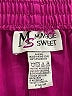 Maggie Sweet 100% Polyester Solid Purple Active Skort Size 1X - photo 3