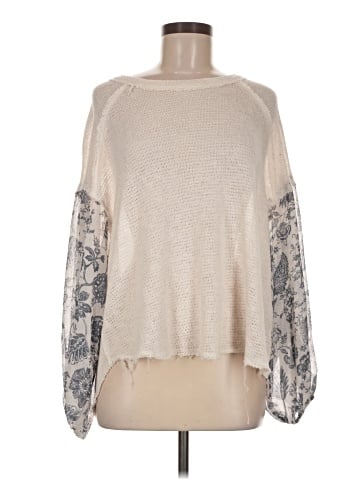 Blue Rain Pullover Sweater (view 1)