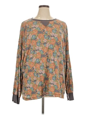 Natural Life Long Sleeve Blouse (view 1)