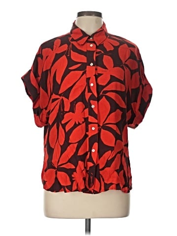 MNG Short Sleeve Blouse (view 1)