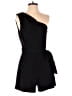 Jay Godfrey Solid Black Romper Size 6 - photo 1