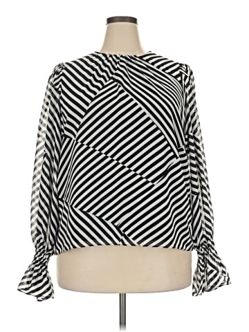 Worthington Long Sleeve Blouse (view 1)