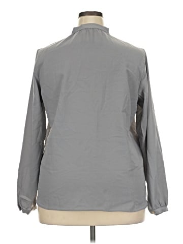 Lands' End Long Sleeve Blouse (view 2)