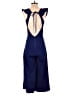 Soieblu Blue Jumpsuit Size 8 - photo 2