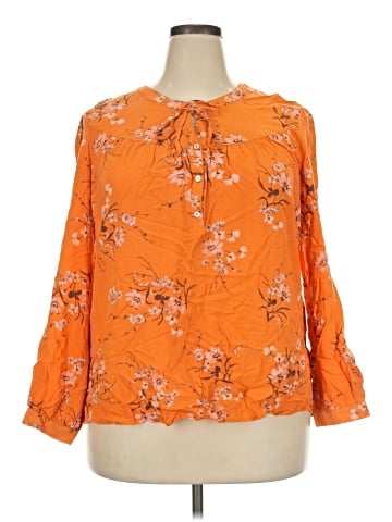 DR2 3/4 Sleeve Blouse (view 1)