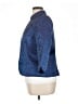 Alex Evenings Print Blue Jacket Size 16 - photo 5