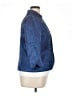 Alex Evenings Print Blue Jacket Size 16 - photo 4