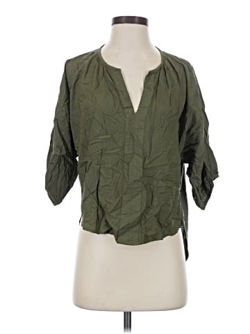 Porridge 3/4 Sleeve Blouse (view 1)
