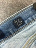 Lucky Brand Hearts Blue Jeans Size 00 - photo 8