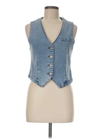 Forever 21 Sleeveless Button-Down Shirt (view 1)