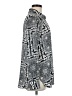 Rose + Olive 100% Polyester Paisley Gray Long Sleeve Blouse Size M - photo 4