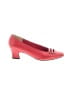 Life Stride Color Block Red Heels Size 4 1/2 - photo 1