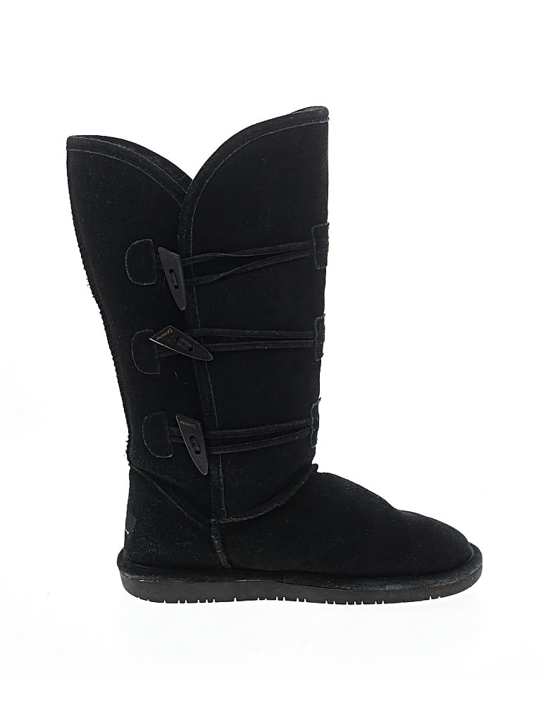 Pre-owned Bearpaw Boots In Black