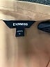 Express 100% Polyester Metallic Brown Long Sleeve Blouse Size M - photo 4
