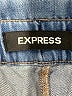 Express Blue Denim Shorts Size XS - photo 3