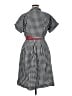 Talbots 100% Cotton Checkered-gingham Black Casual Dress Size 16 - photo 2