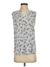 Ann Taylor Gray Sleeveless Blouse Size S - photo 1