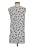 Ann Taylor Gray Sleeveless Blouse Size S - photo 2