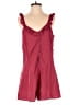Paper Crane Hearts Burgundy Romper Size M - photo 1