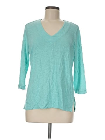 Chico's 3/4 Sleeve T-Shirt (view 1)