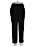 Ann Taylor LOFT 100% Polyester Solid Black Casual Pants Size 14 - photo 1