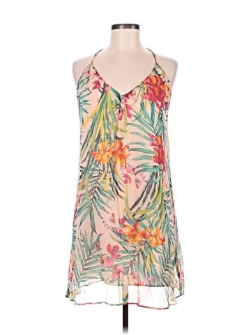 Lavender Brown Casual Dress (view 1)