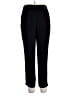 Ann Taylor LOFT 100% Polyester Solid Black Casual Pants Size 14 - photo 2