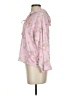 LoveShackFancy 100% Cotton Pink Poncho Size S - photo 5