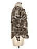 Love Tree 100% Polyester Plaid Brown Jacket Size M - photo 4